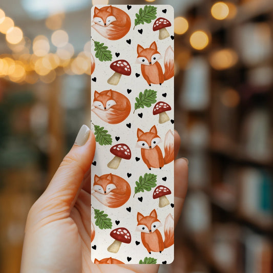 WOODLAND FOX BOOKMARK