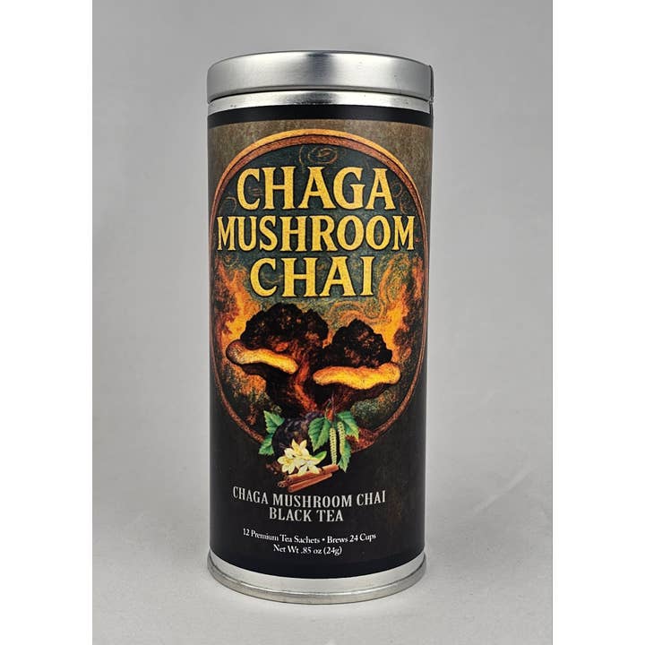 CHAGA MUSHROOM CHAI TEA