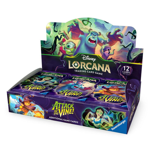 DISNEY LORCANA ATTACK OF THE VINE! BOOSTER BOX (LIMIT 1 PER CUSTOMER)