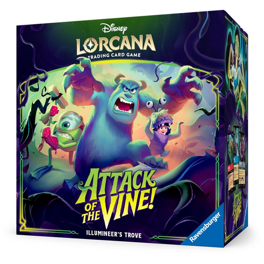 DISNEY LORCANA ATTACK OF THE VINE! ILLUMINEER'S TROVE (LIMIT 1 PER CUSTOMER)