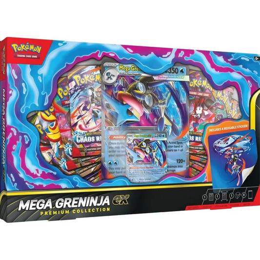 POKEMON MEGA GRENINJA EX PREMIUM COLLECTION (LIMIT 1 PER CUSTOMER)