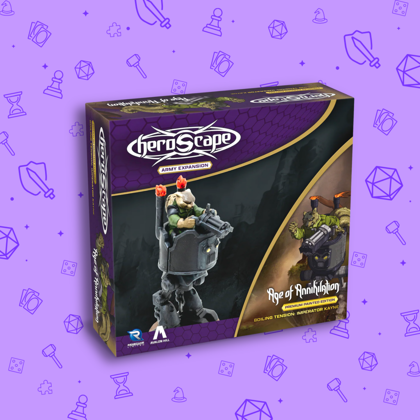 HEROSCAPE BOILING TENSION - IMPERATOR KAYNE PREMIUM PAINTED EDITION