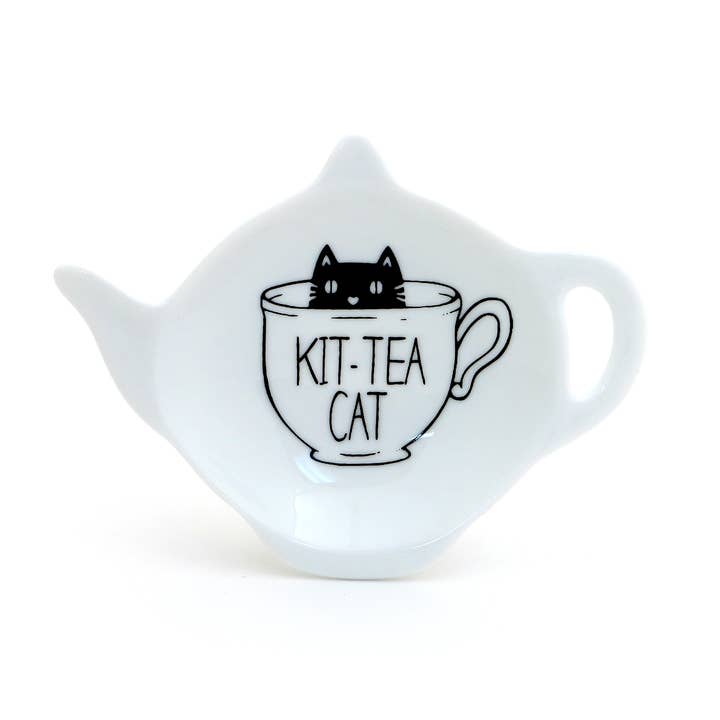 KIT TEA CAT TEABAG HOLDER