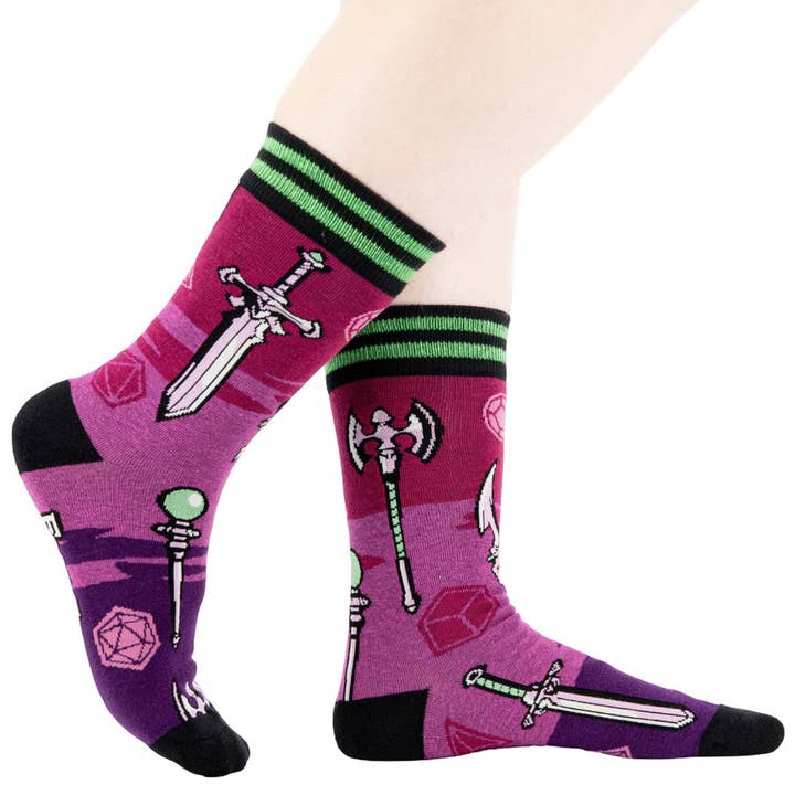 SOCKS OF WOUNDING CREW SOCKS BY FOOTCLOTHES