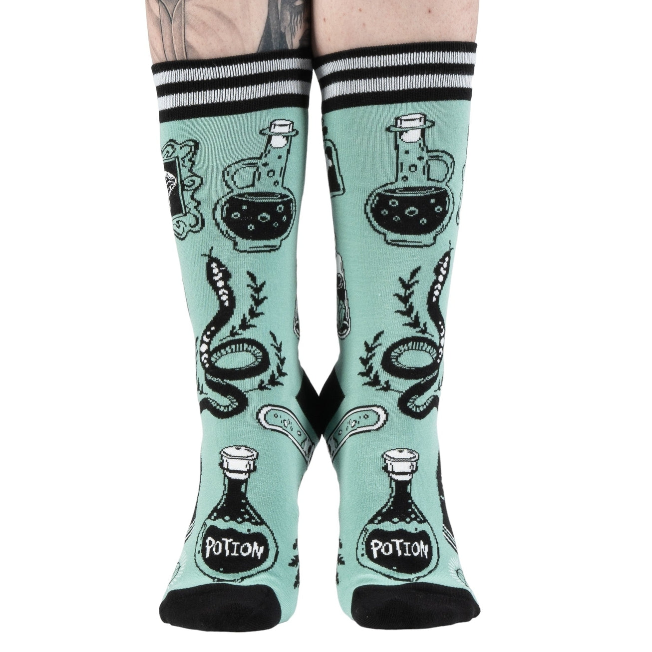 ENCHANTMINT CREW SOCKS BY FOOTCLOTHES