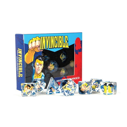 INVINCIBLE BLOOD DAMAGE DICE SET
