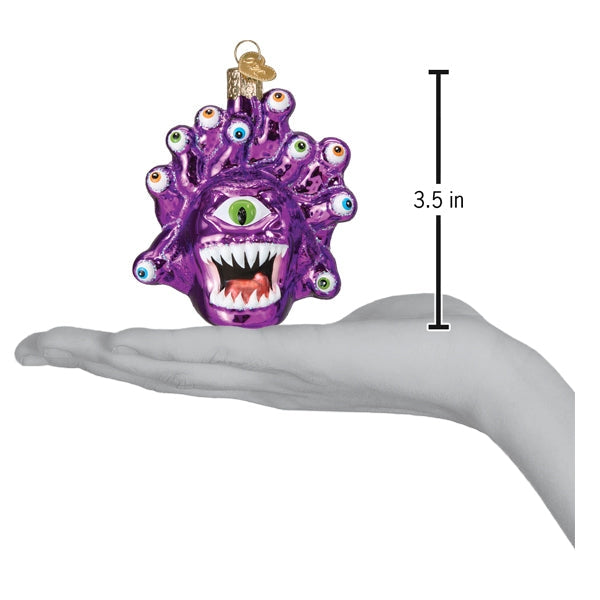 DUNGEONS & DRAGONS BEHOLDER GLASS HOLIDAY ORNAMENT