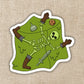 EATEN BY A GELATINOUS CUBE STICKER