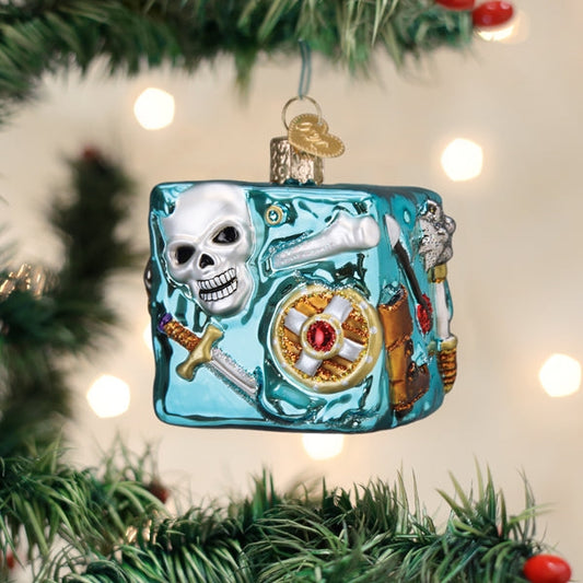 D&D GELATINOUS CUBE GLASS HOLIDAY ORNAMENT