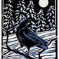 MOLLY HASHIMOTO CROW AND MOON HOLIDAY CARDS