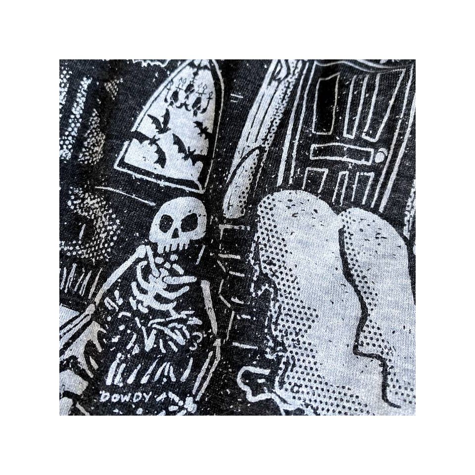 CREEPY HAUNTED HOUSE T-SHIRT