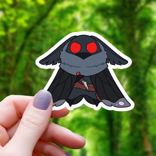 MOTHMAN ROGUE RPG STICKER