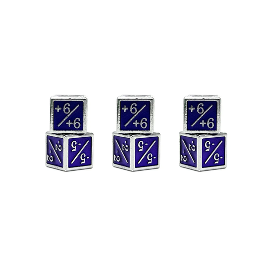 NORSE FOUNDRY +1/-1 D6 PACK PURPLE