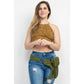 SLING HIP BAG WITH THIGH BELT (SAGE)