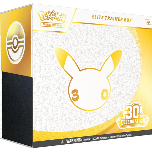 POKEMON 30TH CELEBRATION ELITE TRAINER BOX *LIMIT 1 PER CUSTOMER*