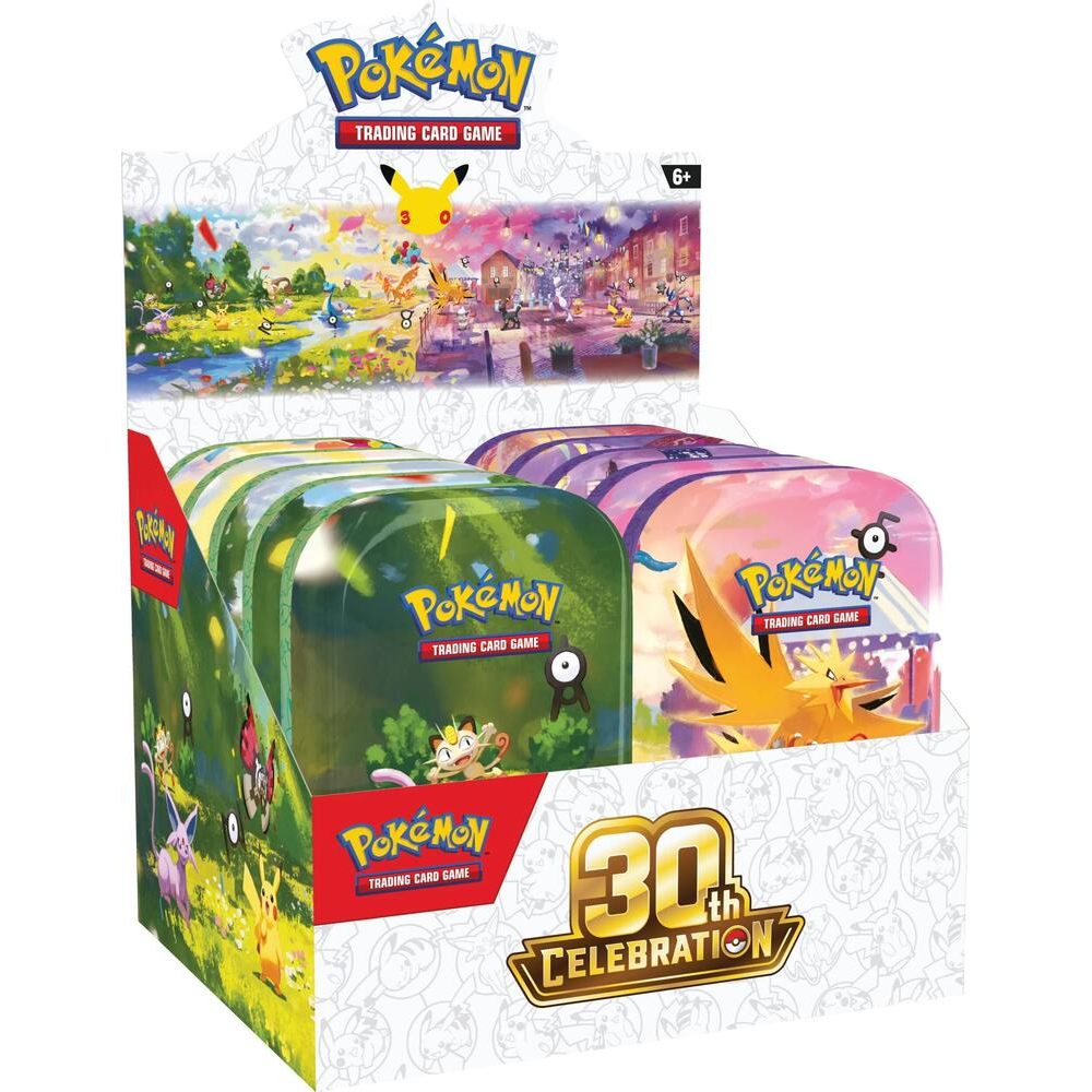 POKEMON 30TH ANNIVERSARY MINI TIN *LIMIT TWO PER CUSTOMER*
