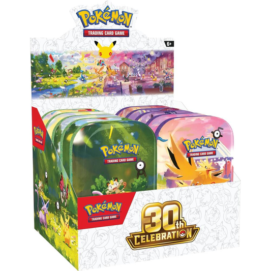 POKEMON 30TH ANNIVERSARY MINI TIN *LIMIT TWO PER CUSTOMER*