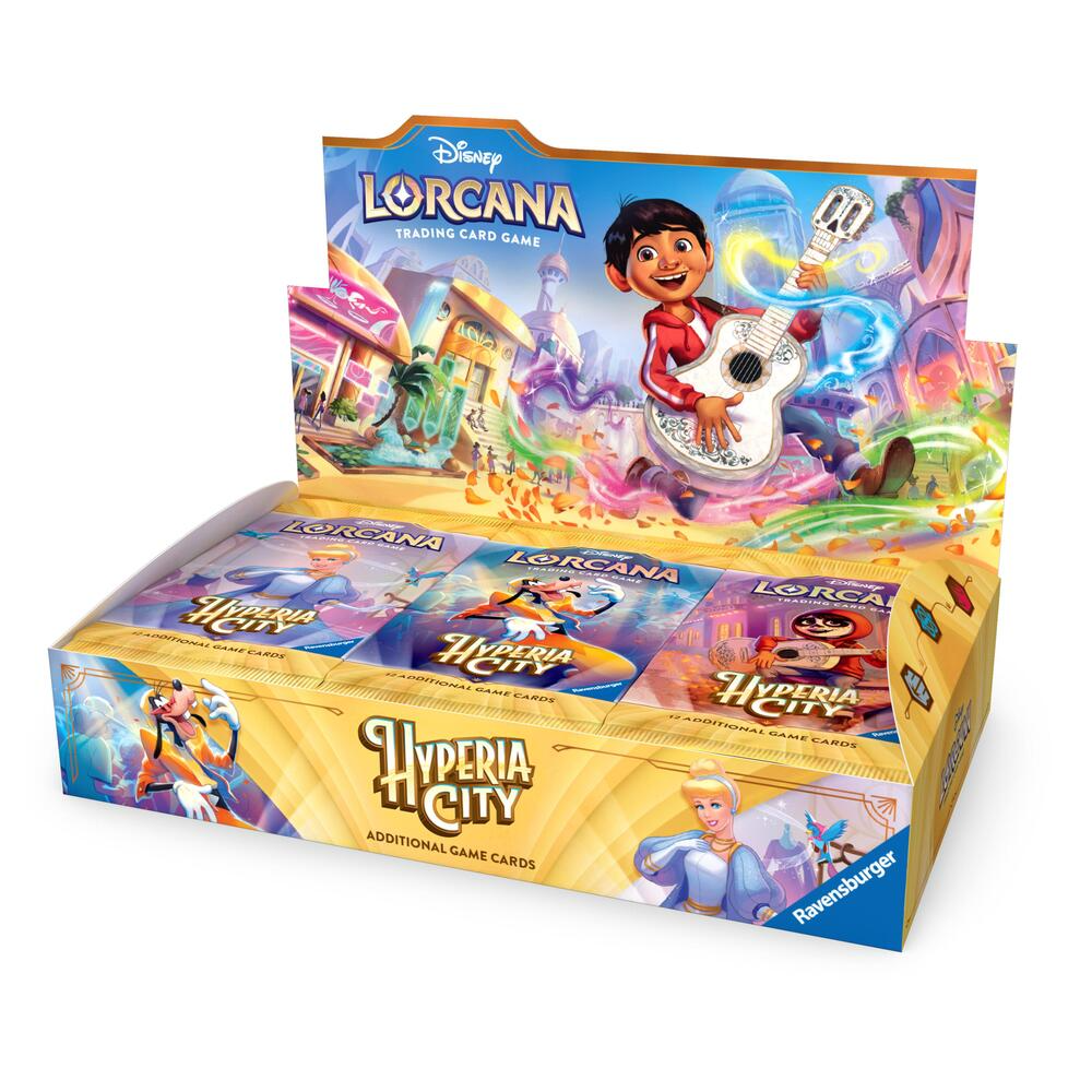DISNEY LORCANA HYPERIA CITY BOOSTER BOX
