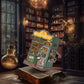 MAGIC SHOP 3-D WOODEN MINIATURE BOOK NOOK KIT