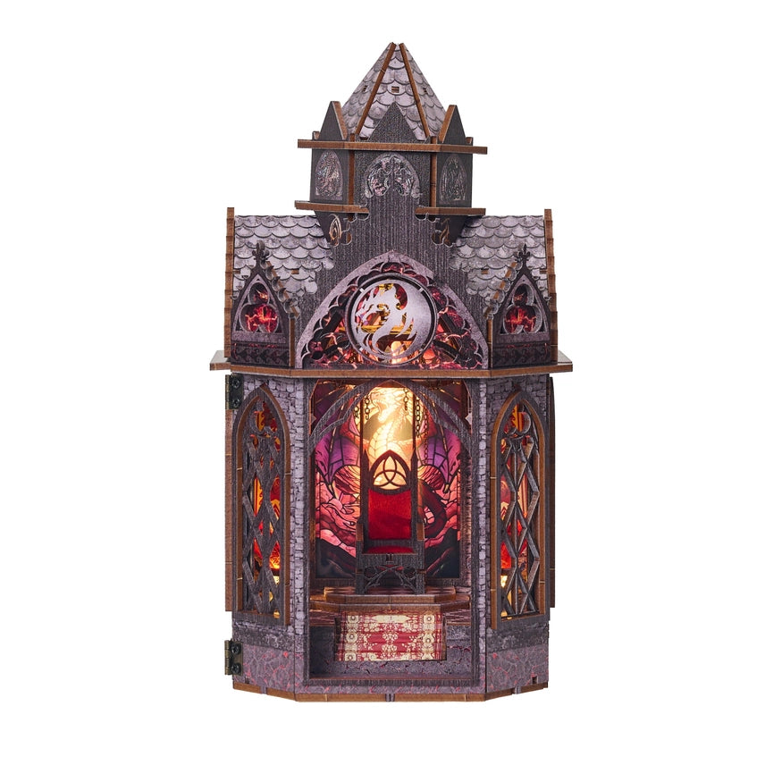 EMBER THRONE 3-D WOODEN MINIATURE BOOK NOOK KIT