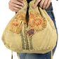 SUNFLOWER DRAWSTRING CROSSBODY BAG BY EARTH DIVAS
