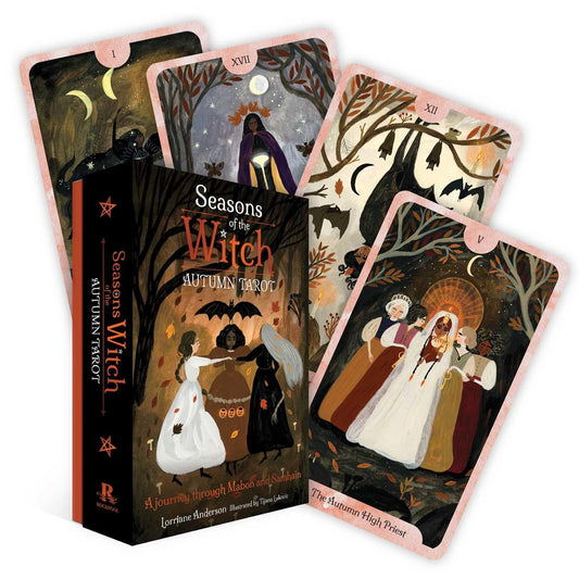 SEASONS OF THE WITCH AUTUMN TAROT: A JOURNEY THROUGH MABON BY LORRAINE ANDERSON A ND TIJANA LUKOVIC