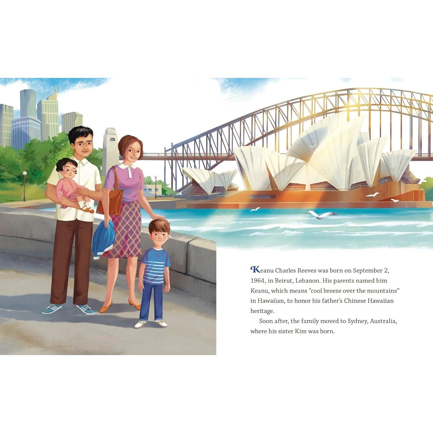 KEANU REEVES- A LITTLE GOLDEN BOOK BIOGRAPHY