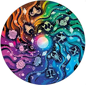 ROUND ASTROLOGY PUZZLE 500 PC