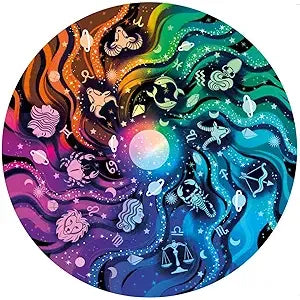 ROUND ASTROLOGY PUZZLE 500 PC