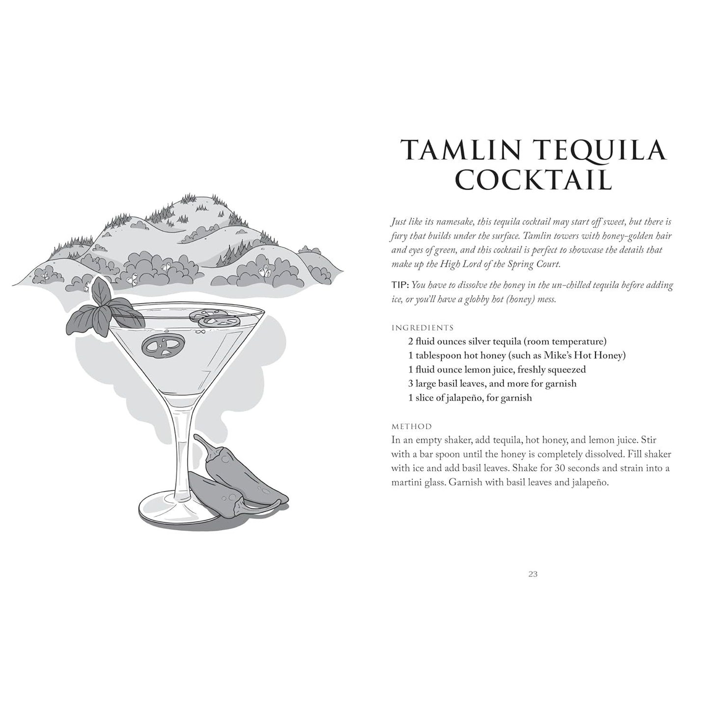 THE UNOFFICIAL A COURT OF THORNS AND ROSES COCKTAIL BOOK BY J. BECKER