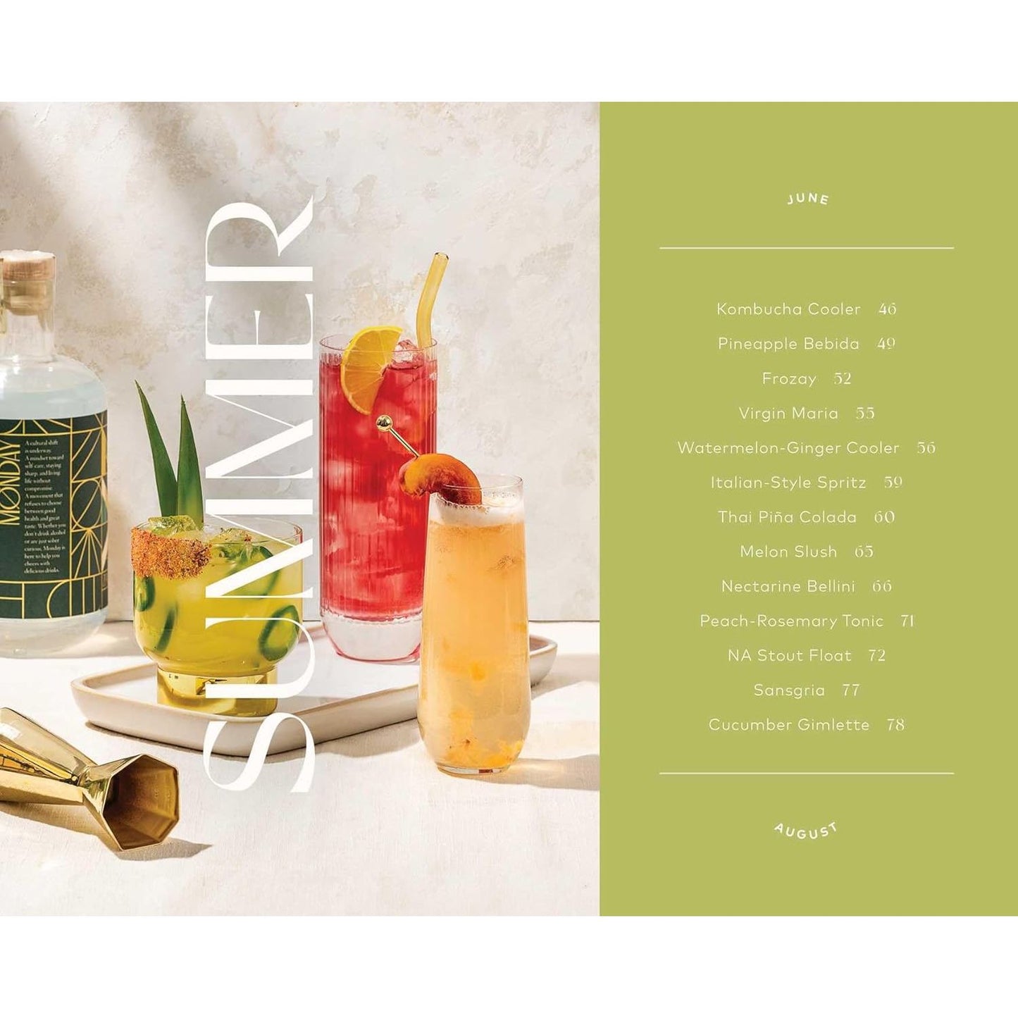 MONDAY NIGHT MOCKTAILS: 52 DRINKS TO WELCOME THE WEEK BY JENNIFER NEWENS