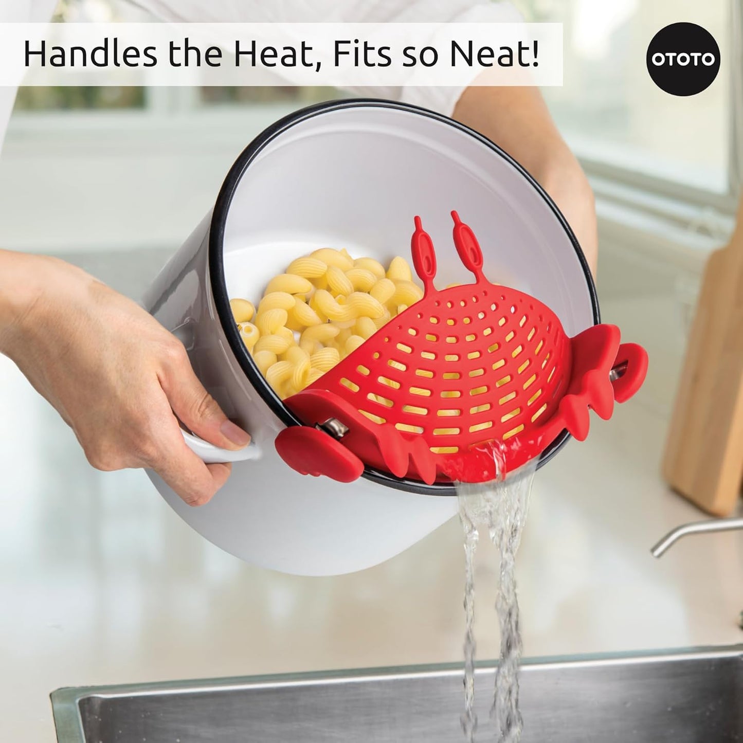 CRABBY SLIP ON STRAINER