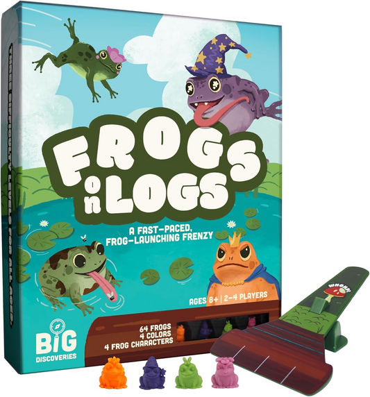 FROGS ON LOGS