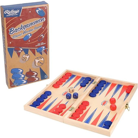 BACKGAMMON - RIDLEY'S HOUSE OF NOVELTIES RETRO DESIGN