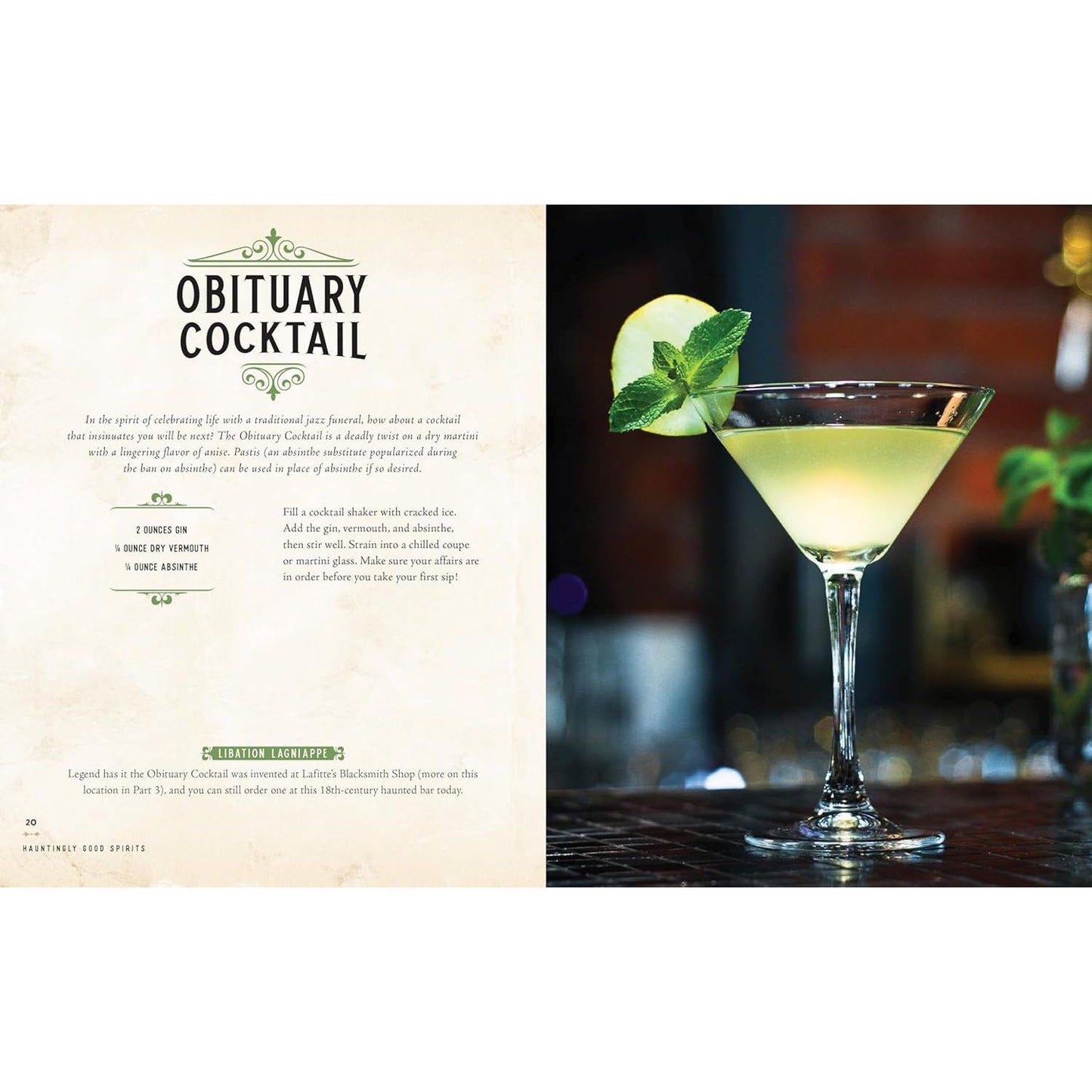 HAUNTINGLY GOOD SPIRITS: NEW ORLEANS COCKTAILS TO DIE FOR BY SHARON KEATING & CHRISTI KEATING SUMICH