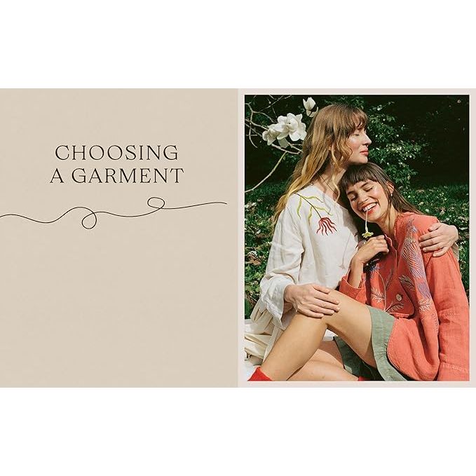 THREADS: 20 HAND EMBROIDERY DESIGNS TO ENHANCE YOUR CLOTHES BY MADELEINE KEMSLEY