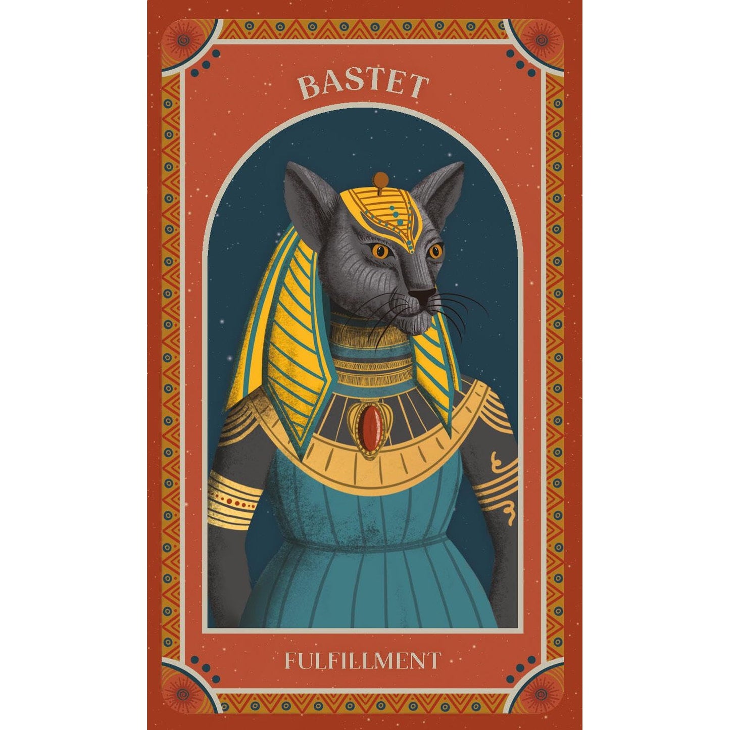 CAT GODS, GODDESSES, DEITIES, AND DEMONS ORACLE DECK