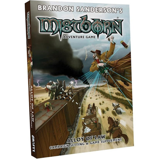 MISTBORN ADVENTURE GAME ALLOY OF LAW CAMPAIGN SETTING AND GAME SUPPLEMENT