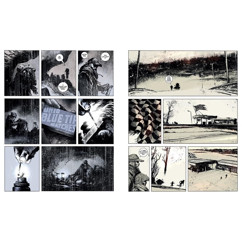 THE ROAD BY CORMAC MCCARTHY (GRAPHIC NOVEL) ADAPTED BY MANU LARCENET