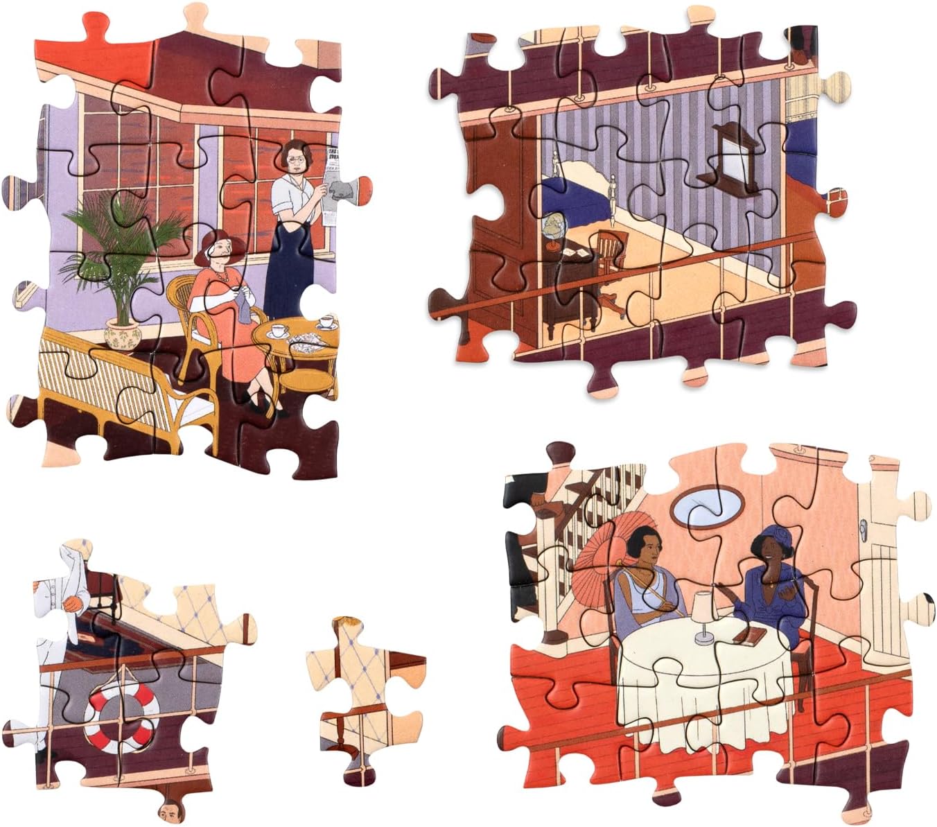 THE WORLD OF AGATHA CHRISTIE: DEATH ON THE NILE: A 1000-PIECE JIGSAW PUZZLE