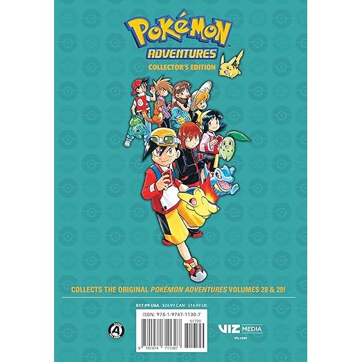 POKEMON ADVENTURES COLLECTOR'S EDITION, VOL. 10 BY HIDENORI KUSAKA AND ART BY SATOSHI YAMAMOTO
