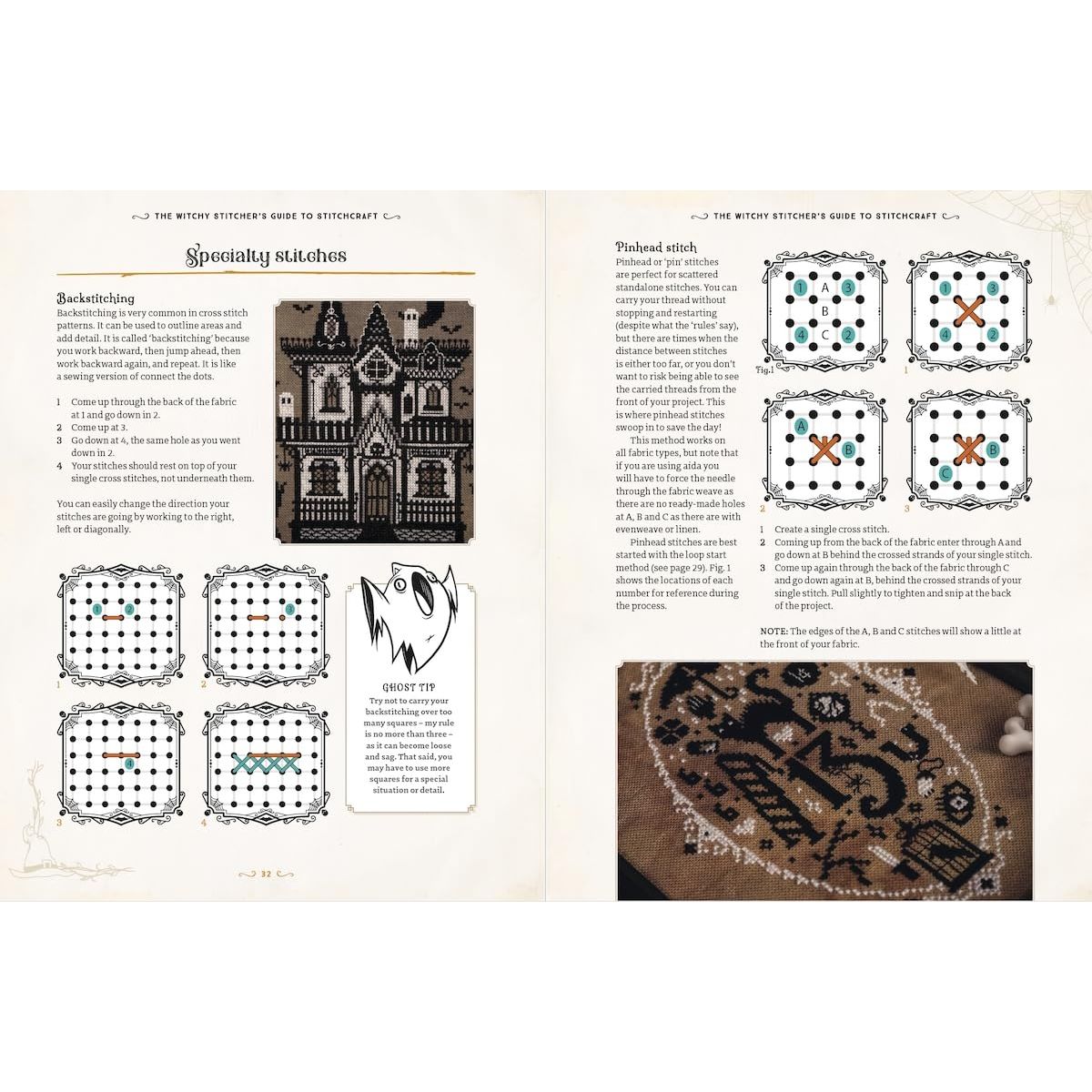 WITCHY STITCHING BY MEG BLACK
