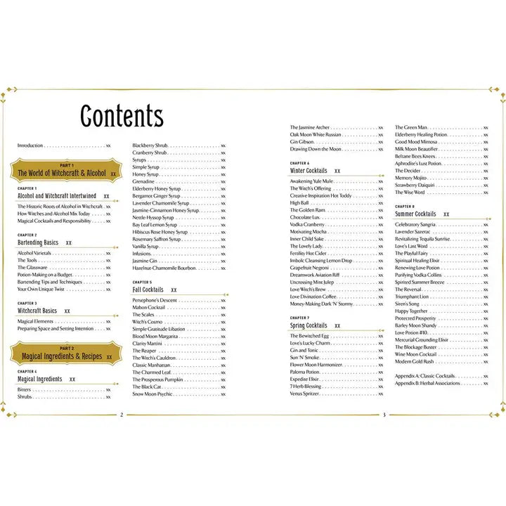 WITCHCRAFT COCKTAILS BY JULIA HALINA HADAS