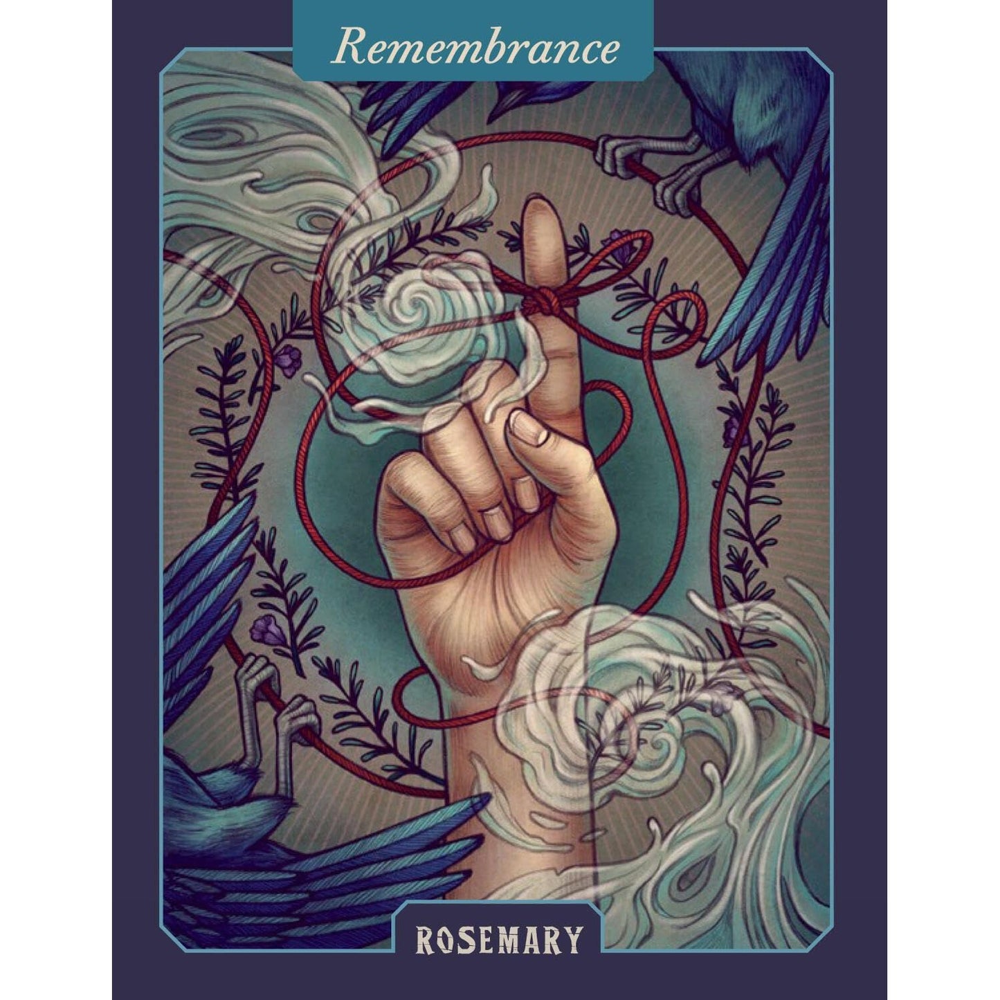 THE ILLUSTRATED HERBIARY ORACLE CARDS BY MAIA TOLL