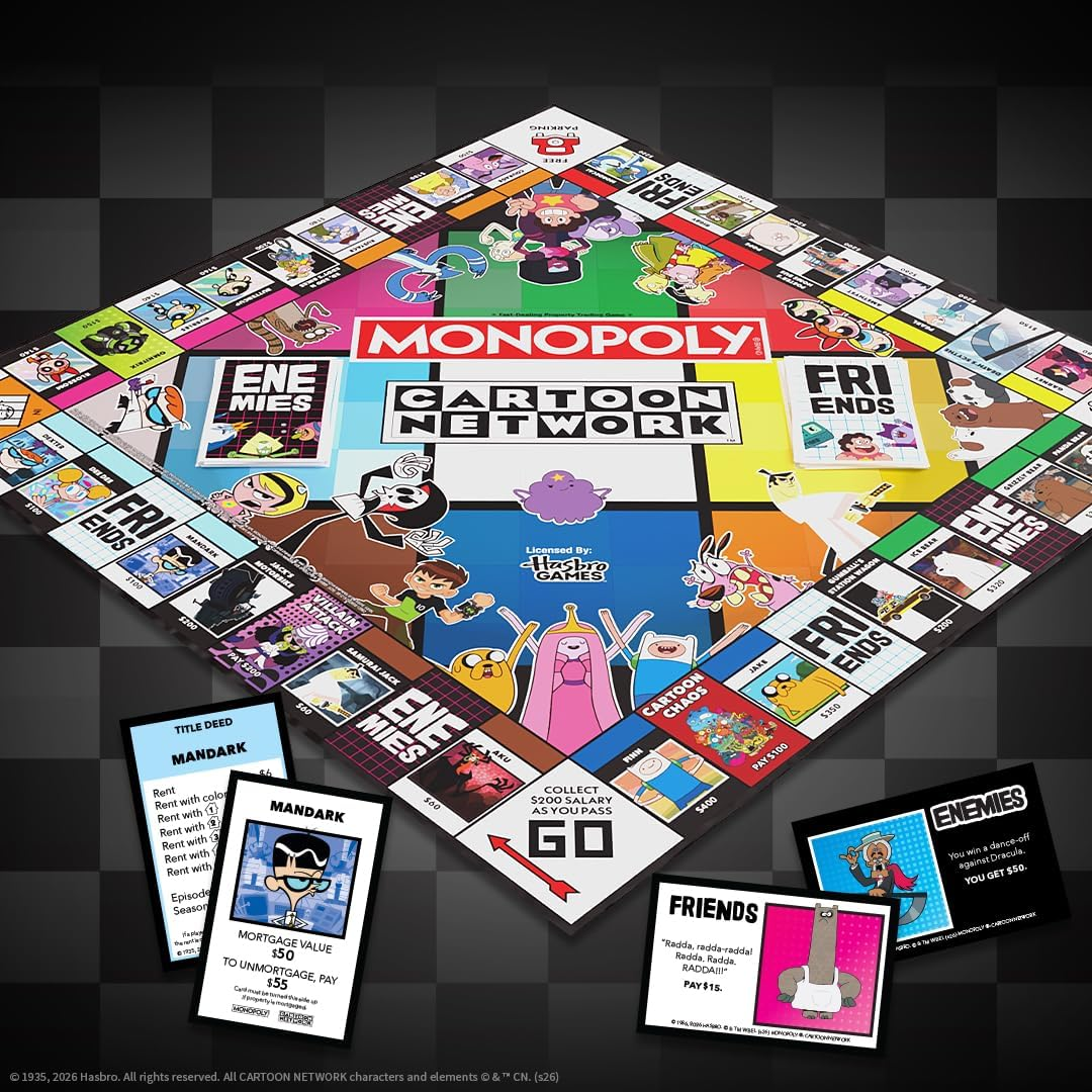 MONOPOLY CARTOON NETWORK