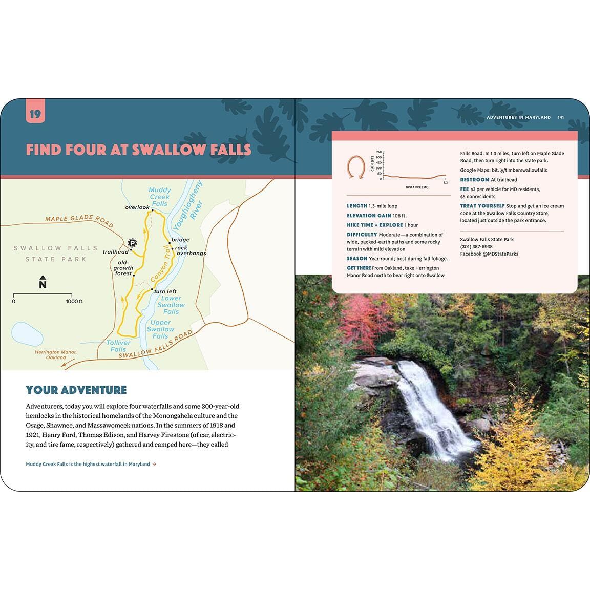 50 HIKES FOR KIDS: VIRGINA & MARYLAND BY ALISON HUMPHREYS AND WENDY GORTON