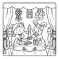 THE NOT-SO-SPOOKY HALLOWEEN COLORING BOOK BY GAYNOR CARRADICE