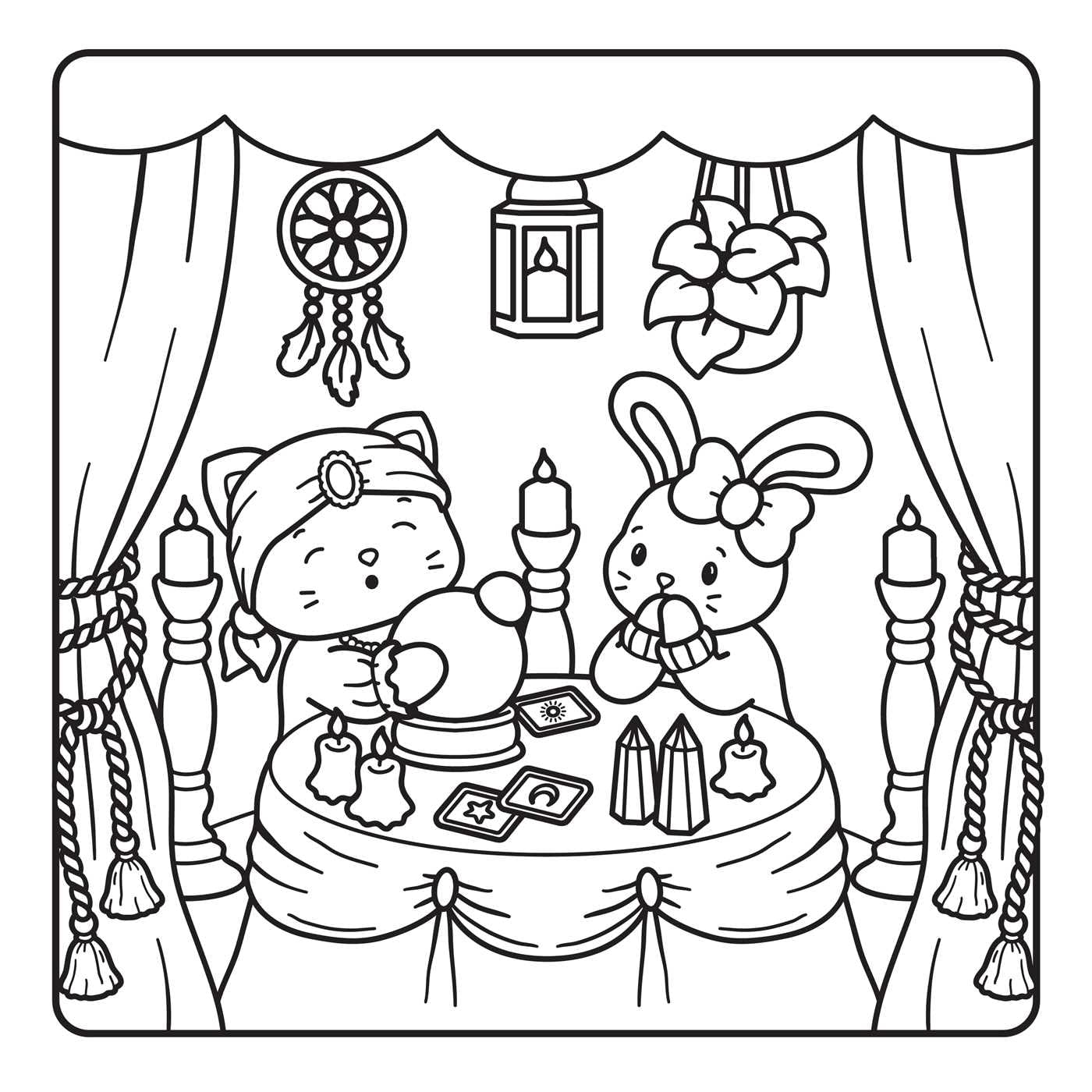 THE NOT-SO-SPOOKY HALLOWEEN COLORING BOOK BY GAYNOR CARRADICE