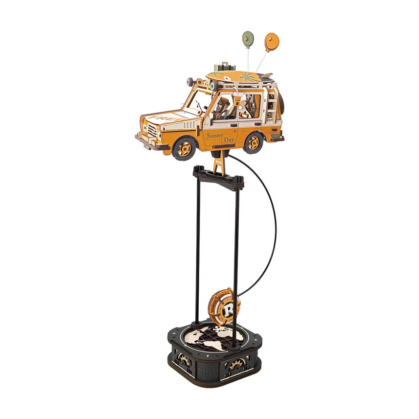 ROAD TRIPPER GRAVITY SWING 3D WOODEN MINIATURE PUZZLE KIT