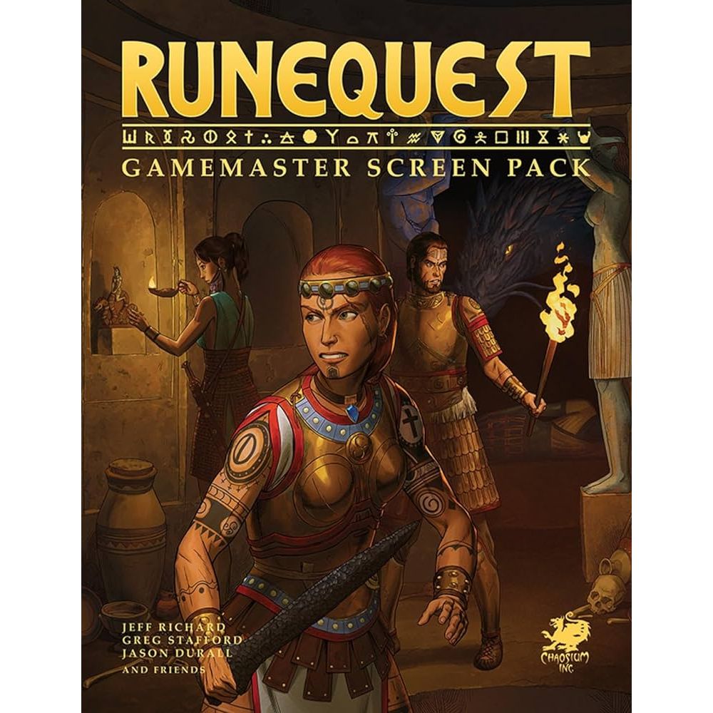 RUNEQUEST GAMEMASTER SCREEN